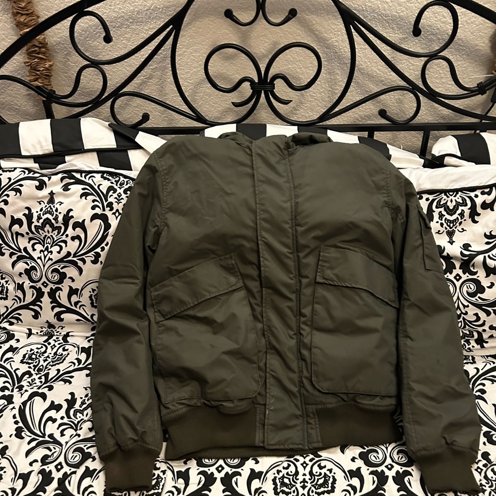 H&M Khaki Women's Bomber Jacket